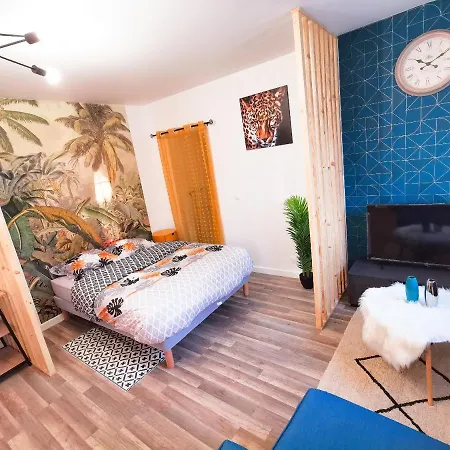 Le Jungle Chic De Apartment Pontoise